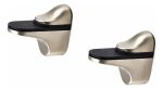 Soporte Repisa Vidrio De 3 A 20mm Cromado 2 Unidades
