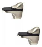 Soporte Repisa Vidrio De 3 A 20mm Cromado 2 Unidades - Imagen 4