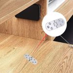 Bisagra Para Puerta Mueble Armario Plegable 180° 4 Unidades - Imagen 3