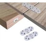 Bisagra Para Puerta Mueble Armario Plegable 180° 2 Unidades - Imagen 11