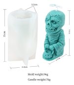 Molde Silicona Velas Y Jabón Tótem - Imagen 4