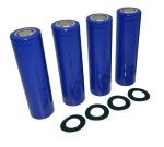 Celdas Li-ion 18650 ( 4un) 3.7v A 4.2v Max 1.3ah Sin Placa - Imagen 2