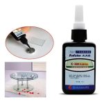 Pegamento Uv Adhesivo Para Cristal 50ml Vitrinas Exhibición - Imagen 2