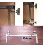 Corredera Telescópica Pocket Door 45cm 1.2mm 35k 1par - Imagen 2