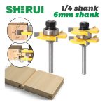 Fresa Madera Ensamble O Machimbra Do Bástago 1/4mm - Imagen 2