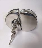 Cerradura Puerta Vidrio De 8 A 12mm De Vidrio A Vidrio S/key - Imagen 4