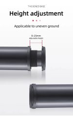 Patas Mueble Mesa Escritorio 1un 72cm Negra.. - Imagen 4