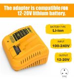 Cargador Para Dewalt 10.8v, 12v, 14v A 20v Dcb118 60w Max 3a - Imagen 3