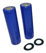 Celdas Li-ion 18650 ( 2un) 3.7v A 4.2v Max 1.3ah Sin Placa - Imagen 2