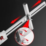 Guia Corte Router Fresadora Carpintería Recto Y Circulo Univ - Imagen 5