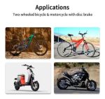 Candado Freno Disco Para Moto Bici Con Clave Antirrobo - Imagen 7