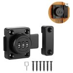 Cerradura Para Puerta Sobrepuesta Con Clave