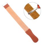 Afilador Para Navaja Afeitar Correa De Cuero Para Barberos. - Imagen 2