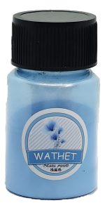 Pigmento En Polvo Azul Claro Para Resina 20ml Efecto Marmol