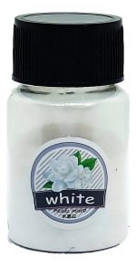 Pigmento En Polvo Blanco Para Resina 20ml Efecto Marmol