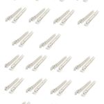 Corredera Riel Blanco 55 Cm, Sbp, Self-closing, 20 Pares