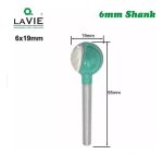 Fresa Madera Redonda Bola Toma 6mm X 19mm - Imagen 2