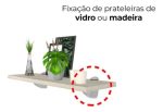 Soporte Repisa Para Vidrio O Madera 3 A 20mm 2u Tucano - Imagen 6