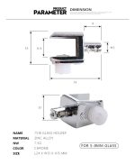 Soporte Repisa Mueble Vidrio C/anti-slip 10psc - Imagen 4