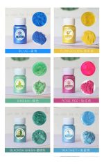 Pigmento Polvo Resina Uv 24 Colores Perlado Nácar Brillante - Imagen 6