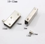 Bisagra Puerta Vidrio 8 A 12m Pivote 2un 20 Kilos Alt.trafic - Imagen 2