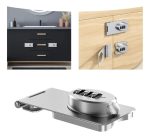 Aldaba Cerradura Contraseña Pestillo Seguridad Puerta Cajon - Imagen 4