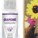 Pegamento Cuadros Dimantes Puzzles Coservador Uv 120ml