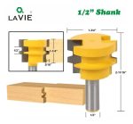 Fresa Madera Ensamble Machimbrado Vástago 1/2 X 1 1/4 - Imagen 2