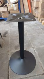 Patas Mueble Mesa Escritorio 1un 72cm Negra Redonda - Imagen 4