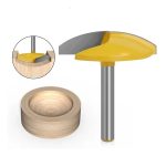 Fresa Madera Vaciado Fondo Plato Toma  1/4  X 44.5