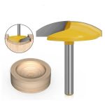 Fresa Madera Vaciado Fondo Plato Toma  1/4  X 44.5