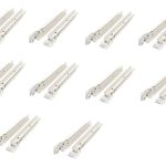 Corredera Riel Blanco 25 Cm, Sbp, Self-closing, 10pares