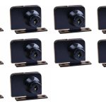 Cerradura Puerta Vidrio Mueble Doble De 3 A 8mm Pack 10 Uni