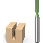 Fresa Recta Madera Vástago 1/4x3/16