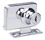 Cerradura Puerta Vidrio Mueble Doble De 3 A 8mm - Imagen 5