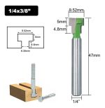 Fresa Tipo T Para Pernos Anclaje 3un 3 Medidas - Imagen 3