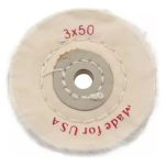 Pulido Joyas Rueda Tela Algodon 3 X 50mm