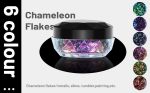 Pigmento Polvo Resina Uv 6 Chameleon Flakes - Imagen 4