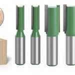 Fresa Madera Recta Toma 1/2 5pcs Diferentes Medidas