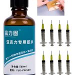 Pegamento Para Acrílico 500ml Adhesivo Transp. Plexiglás