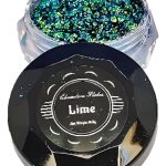 Pigmento Escamas Camaleon Lima Para Resina Slime Uñas Velas