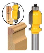 Fresa Madera Moldura Doble Zócalo Marcos Vástago  1/2  X 35mm - Imagen 3