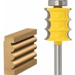Fresa Madera Moldura Copiadora Tablero Toma  1/4  Tenon