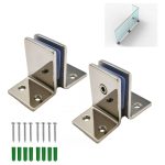 Soporte División Separador Panel De Acrílico T 2pcs Inox.304