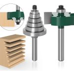 Fresa Madera T Dif Prof De Canal 1/2 O 12.7a Bástago 1/4mm