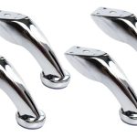 Patas Mueble Sillón Cama Sofá 4un 10cm Curva