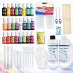 Kit Iniciación Resina Epóxica Cristal De 408ml 1:1 57pcs