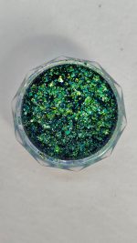 Pigmento Escamas Camaleon Lima Para Resina Slime Uñas Velas - Imagen 4