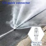 Boquilla Hidro Lavadora Lavado Alcantarilla Y Tuberías 6sdas - Imagen 4