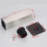 Patas Mueble Sillón Cama Sofá 40un 10cm Cuadrada Regulable - Imagen 2